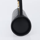 LOUIS VUITTON Epi Soufflot Pouch Black LV Auth 210689A-5