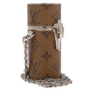 LOUIS VUITTON Monogram Reverse Lipstick Case MP2407 LV Auth 210690M-1