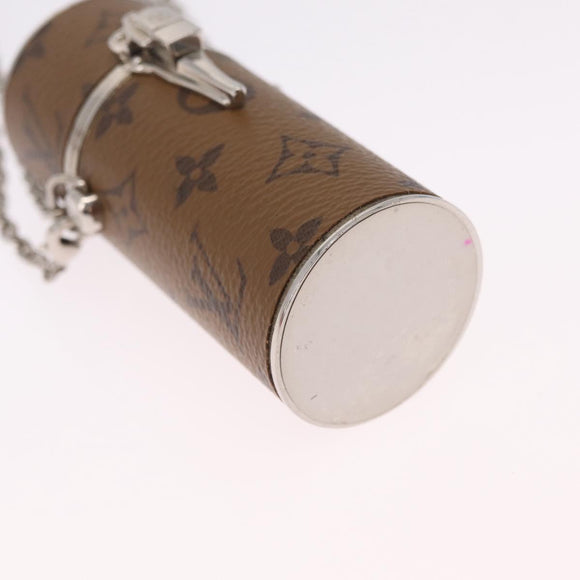 LOUIS VUITTON Monogram Reverse Lipstick Case MP2407 LV Auth 210690M