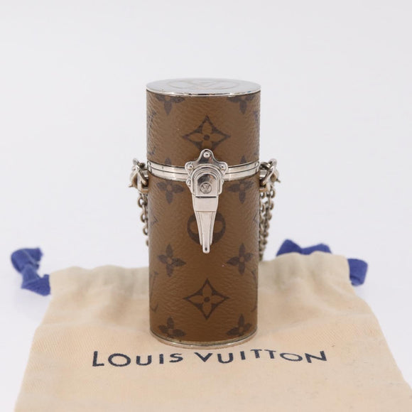 LOUIS VUITTON Monogram Reverse Lipstick Case MP2407 LV Auth 210690M