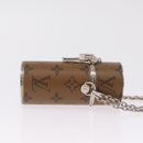 LOUIS VUITTON Monogram Reverse Lipstick Case MP2407 LV Auth 210690M-3