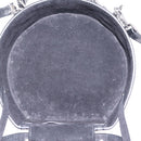 Saint Laurent Mika Box Hand Bag Leather 2way Black Silver Auth 210692V-26