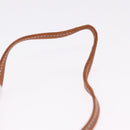 HERMES Rodeo PM Bag Charm Leather Blue Auth 210694M-15