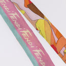 FENDI Scarf Silk Multicolor Auth 210695M-4