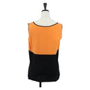 Salvatore Ferragamo Knitted Fabrics cotton M Orange Black Auth 210702A-2