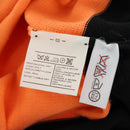 Salvatore Ferragamo Knitted Fabrics cotton M Orange Black Auth 210702A-9