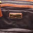 Miu Miu Matelasse Hand Bag Vitellolux 2way Brown Gold Auth 210718V-19