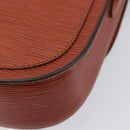 LOUIS VUITTON Epi Saint Cloud GM Shoulder Bag Brown M52193 LV Auth 210723A-12