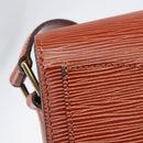 LOUIS VUITTON Epi Saint Cloud GM Shoulder Bag Brown M52193 LV Auth 210723A-15