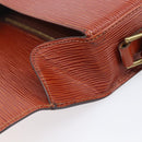 LOUIS VUITTON Epi Saint Cloud GM Shoulder Bag Brown M52193 LV Auth 210723A-19