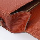 LOUIS VUITTON Epi Saint Cloud GM Shoulder Bag Brown M52193 LV Auth 210723A-20