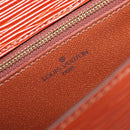 LOUIS VUITTON Epi Saint Cloud GM Shoulder Bag Brown M52193 LV Auth 210723A-21