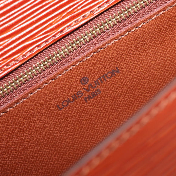 LOUIS VUITTON Epi Saint Cloud GM Shoulder Bag Brown M52193 LV Auth 210723A