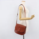 LOUIS VUITTON Epi Saint Cloud GM Shoulder Bag Brown M52193 LV Auth 210723A-28