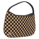 LOUIS VUITTON Damier Sauvage Tiger Hand Bag Brown M92132 LV Auth 210725V-1
