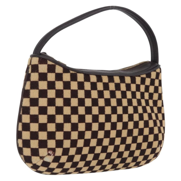 LOUIS VUITTON Damier Sauvage Tiger Hand Bag Brown M92132 LV Auth 210725V