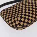 LOUIS VUITTON Damier Sauvage Tiger Hand Bag Brown M92132 LV Auth 210725V-12
