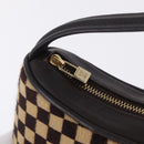 LOUIS VUITTON Damier Sauvage Tiger Hand Bag Brown M92132 LV Auth 210725V-14
