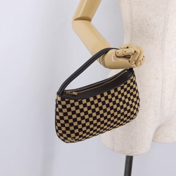 LOUIS VUITTON Damier Sauvage Tiger Hand Bag Brown M92132 LV Auth 210725V