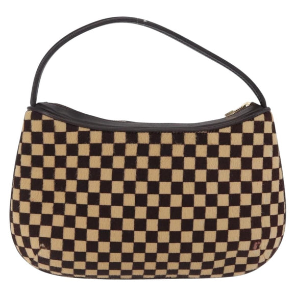 LOUIS VUITTON Damier Sauvage Tiger Hand Bag Brown M92132 LV Auth 210725V