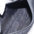 PRADA Hand Pouch Nylon Black Silver Auth 210726V-17
