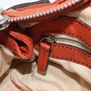 Chloe Paddington Hand Bag Leather Brown Gold Silver Auth 210728V-25