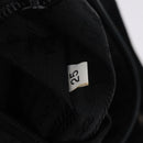 PRADA Plastic Chain Shoulder Bag Nylon Black Silver Auth 210743A-21