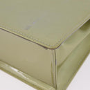 LOUIS VUITTON Monogram Vernis Spring Street Hand Bag Gris M91029 LV Auth 210752A-15