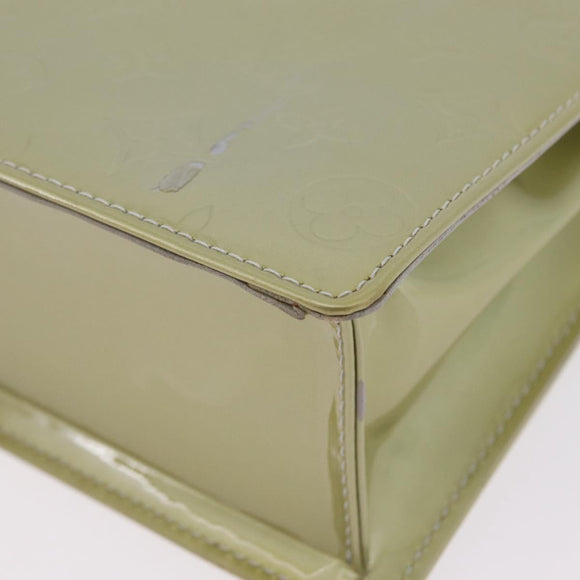 LOUIS VUITTON Monogram Vernis Spring Street Hand Bag Gris M91029 LV Auth 210752A