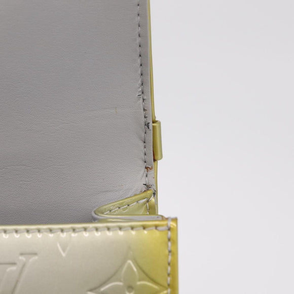 LOUIS VUITTON Monogram Vernis Spring Street Hand Bag Gris M91029 LV Auth 210752A