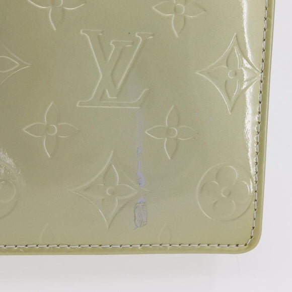 LOUIS VUITTON Monogram Vernis Spring Street Hand Bag Gris M91029 LV Auth 210752A