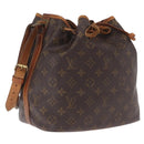 LOUIS VUITTON Monogram Petit Noe Shoulder Bag M42226 LV Auth 210754-1