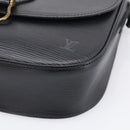 LOUIS VUITTON Epi Saint Cloud GM Shoulder Bag Black Noir M52192 LV Auth 210765A-10