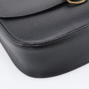 LOUIS VUITTON Epi Saint Cloud GM Shoulder Bag Black Noir M52192 LV Auth 210765A-11