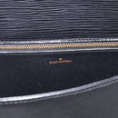LOUIS VUITTON Epi Saint Cloud GM Shoulder Bag Black Noir M52192 LV Auth 210765A-19