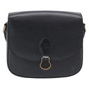 LOUIS VUITTON Epi Saint Cloud GM Shoulder Bag Black Noir M52192 LV Auth 210765A-2