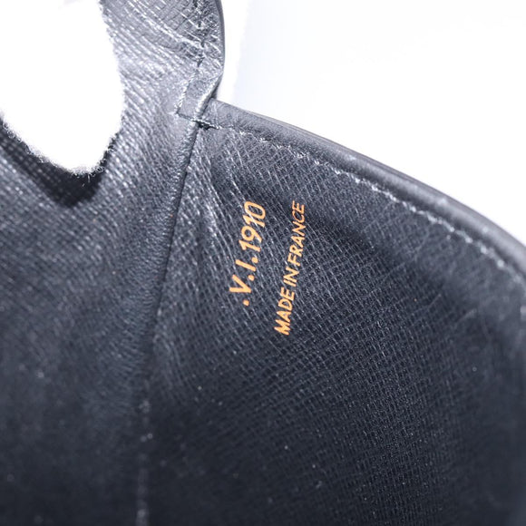 LOUIS VUITTON Epi Saint Cloud GM Shoulder Bag Black Noir M52192 LV Auth 210765A