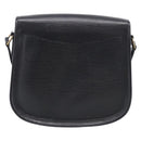 LOUIS VUITTON Epi Saint Cloud GM Shoulder Bag Black Noir M52192 LV Auth 210765A-3