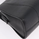 LOEWE Tote Bag Leather Black Silver Auth 210767V-13