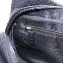 LOEWE Tote Bag Leather Black Silver Auth 210767V-21