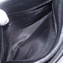 LOEWE Tote Bag Leather Black Silver Auth 210767V-23