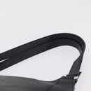 LOEWE Tote Bag Leather Black Silver Auth 210767V-8
