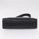LOEWE Tote Bag Leather Black Silver Auth 210767V-9