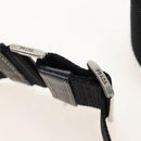 PRADA Shoulder Bag Nylon Black Silver Auth 210770V-9