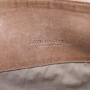 Bottega Veneta INTRECCIATO Shoulder Bag Leather Beige 221065 Auth 210771A-24