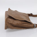 Bottega Veneta INTRECCIATO Shoulder Bag Leather Beige 221065 Auth 210771A-5