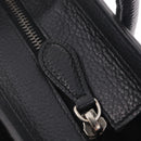 CELINE Luggage Nano Hand Bag Leather 2way Black Silver Auth 210773M-19