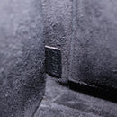 CELINE Luggage Nano Hand Bag Leather 2way Black Silver Auth 210773M-25
