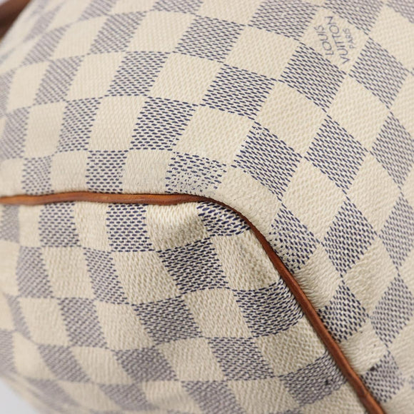 LOUIS VUITTON Damier Azur Speedy 30 Hand Bag N41533 LV Auth 210775