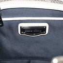 Miu Miu Vitterodino Hand Bag Leather 2way White Silver Auth 210777V-18